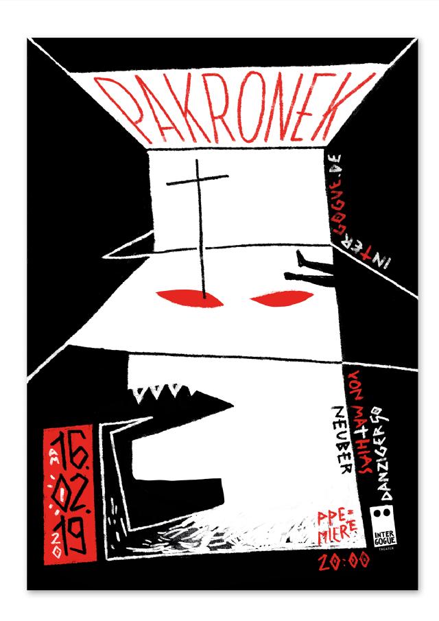 Foerm Intergogue Theater Plakat Pakronek 2019